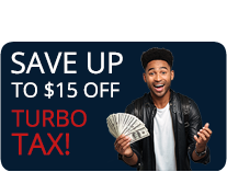 Save Up to $15 Off Turbo Tax